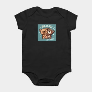 Let's Hug it out You and Me Baby Bodysuit